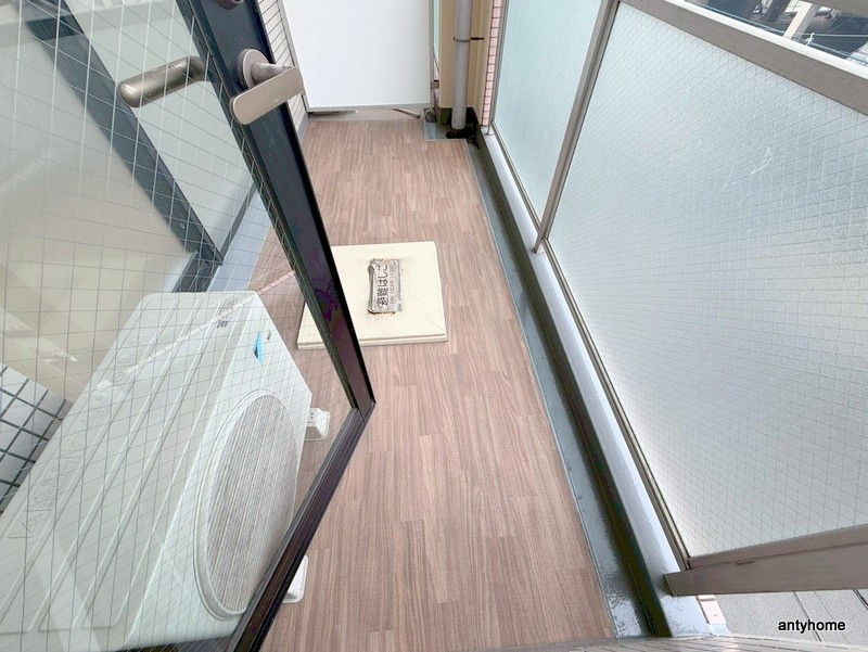 ロベリア弐番館　仲介手数料無料のバルコニー