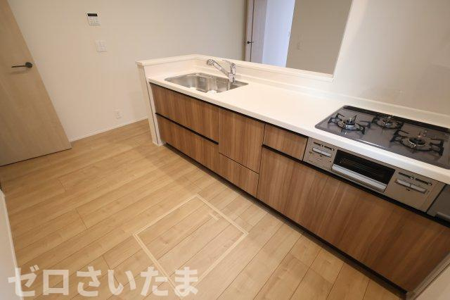 《仲介手数料無料》上尾市大字瓦葺2124新築一戸建てリナージュのキッチン
