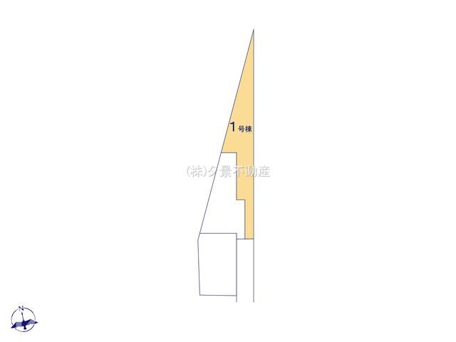 《仲介手数料無料》上尾市大字瓦葺2124新築一戸建てリナージュの区画図