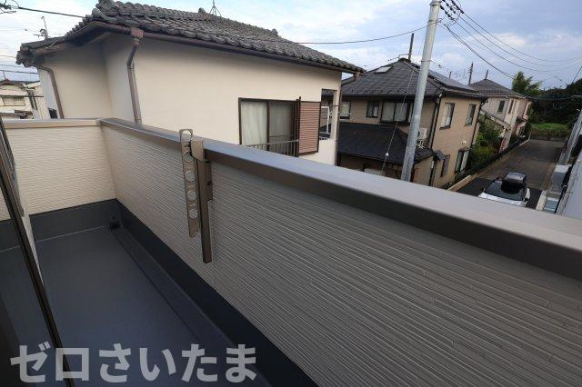 《仲介手数料無料》上尾市大字瓦葺2124新築一戸建てリナージュのバルコニー