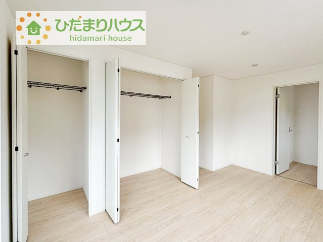 【収納】 | 下妻市高道祖第4　新築戸建　 | 全室にクローゼットが付いていて、お部屋の住空間もスッキリ広々使えそうです(^^)