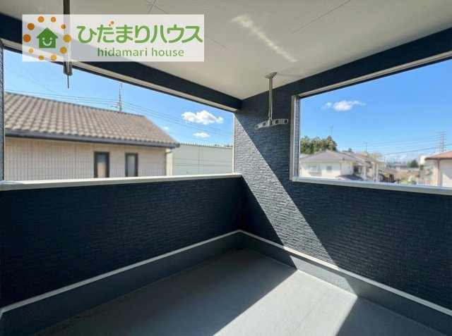 【バルコニー】 | 下妻市高道祖第4　新築戸建　 | 人気が高いインナーバルコニーを採用♪天候を気にせず洗濯物を干せ、紫外線も気にせずに済みます(*^^)v