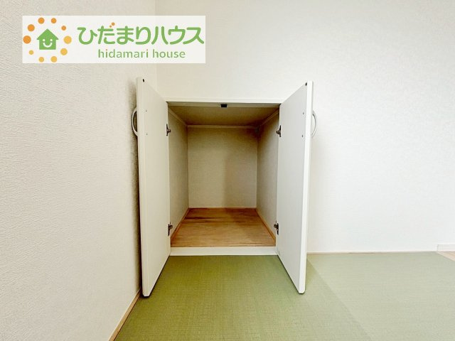 【収納】 | 下妻市高道祖第4　新築戸建　 | 和室の収納は横開きクローゼット！
しまった物の出し入れも楽々です(^^)