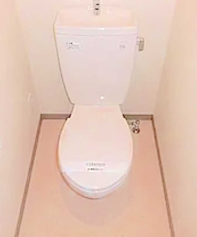 ペルレ世田谷　駅近　オートロック　南東角部屋のトイレ
