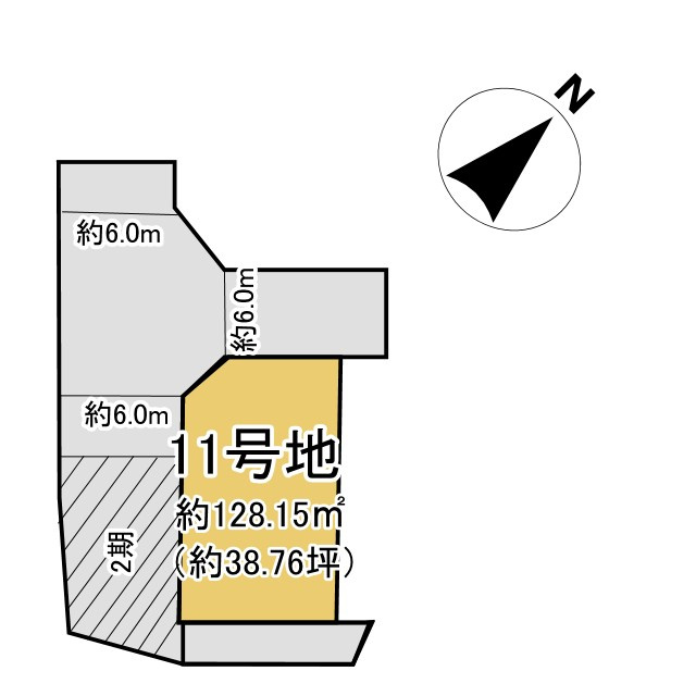 長岡京市金ヶ原上ノ谷1期11号地