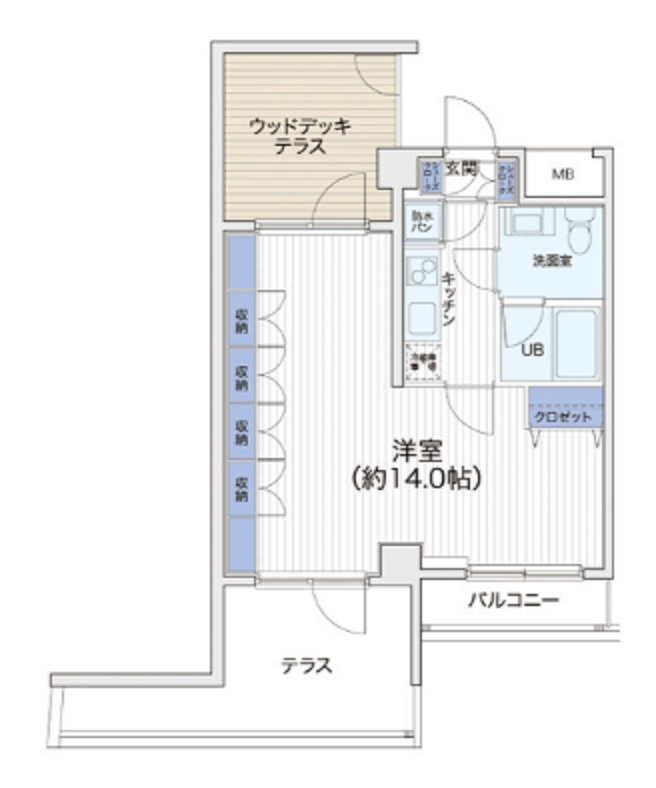 ライブコート大鳥居の間取り|間取り