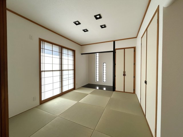 北名古屋市六ツ師町田戸建の和室|和室があれば客間としても活用できます