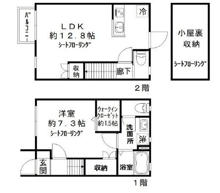 ベルフォーレ井草の間取り|間取りです。