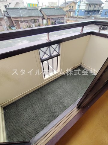 シャトーのバルコニー