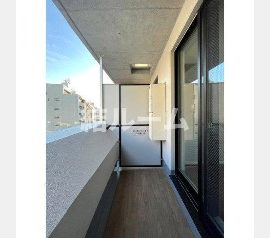 北区滝野川７丁目の賃貸マンションのバルコニー