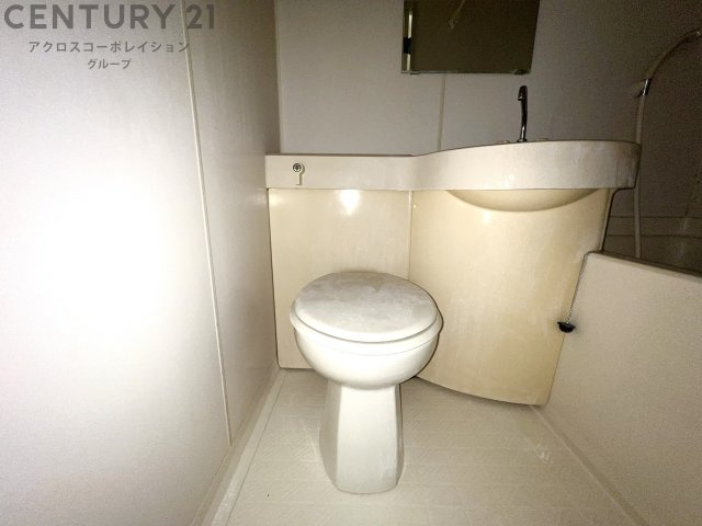 浴室内のトイレです☆