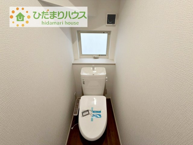 【トイレ】 | 我孫子市第3若松　新築戸建　2号棟 | トイレは1F、2F共に完備！取り合いになることがありませんね(^^)/