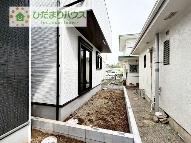 【庭】 | 我孫子市第3若松　新築戸建　2号棟 | お子様の元気なお外遊びも、自宅のお庭なら安心ですね(^^♪