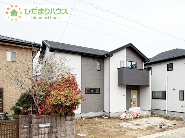 【外観】 | 土浦市木田余1期　新築戸建　2号棟 | 小中学校まで、それぞれ徒歩15分圏内！公園も近く子育て環境良好です(^^)/
