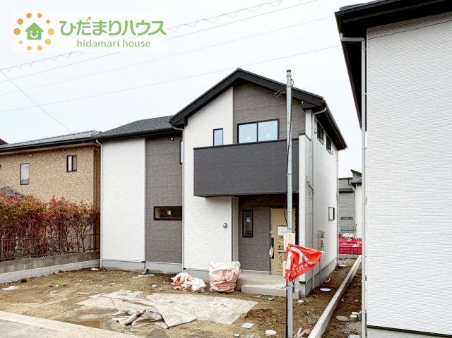 【外観】 | 土浦市木田余1期　新築戸建　2号棟 | ３６０°ビュー写真掲載中！！まるで現地にいるような、体験できます。 ホームページからご確認下さい・・