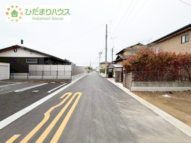 【前面道路含む現地写真】 | 土浦市木田余1期　新築戸建　2号棟