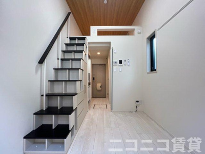 【居間・リビング】 | ハーモニーテラス上高井戸Ⅲ | 別号室イメージの為、現状を優先致します。