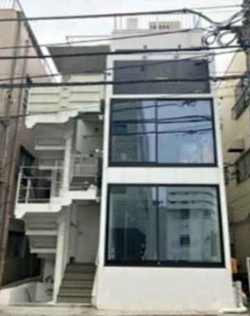 【外観】 | 代々木公園駅徒歩8分 CREAL terrace 渋谷神山町 3階+ルーフバルコニー 29.82坪 スケルトン