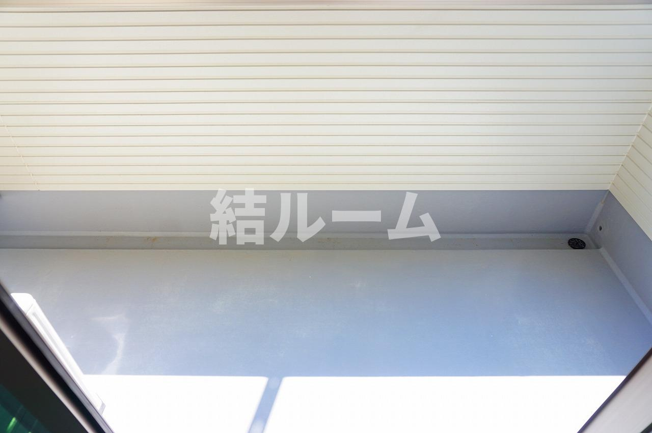 板橋区坂下１丁目のアパートのバルコニー