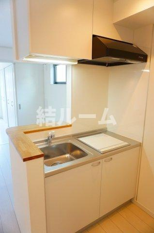 板橋区坂下１丁目のアパートのキッチン
