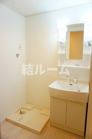 板橋区坂下１丁目のアパートの洗面所