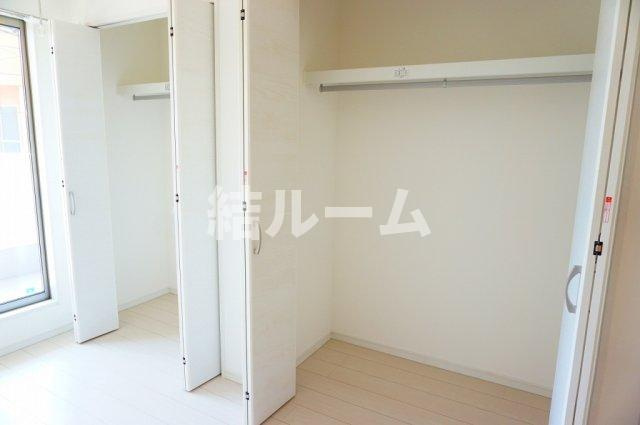 板橋区坂下１丁目のアパートの収納