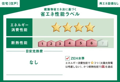【省エネ性能ラベル】 | 宜野湾市大謝名1丁目（全2棟） | 省エネ性能ラベル♪