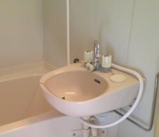 メゾンワキの洗面所