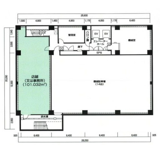 肥後橋渡辺ビルの間取り