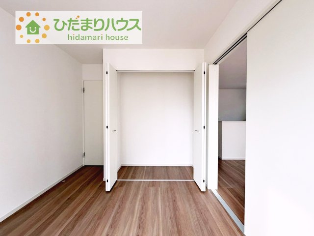 【収納】 | 土浦市木田余1期　新築戸建　4号棟 | 全室にクローゼットが付いていて、お部屋の住空間もスッキリ広々使えそうです(^^)