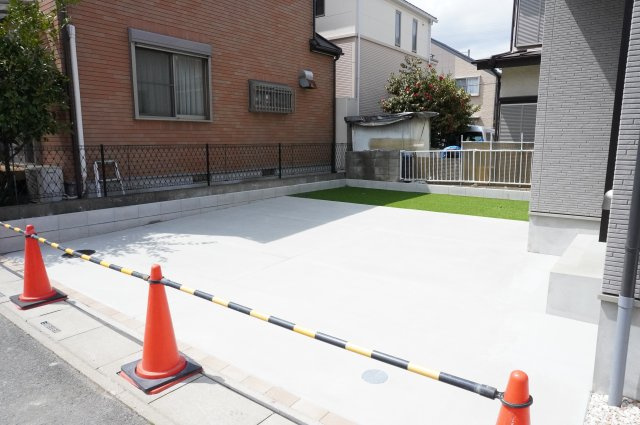 草加市清門3丁目 新築分譲住宅 全3棟 C号棟の駐車場