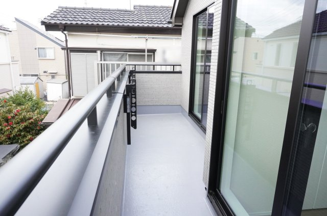 草加市清門3丁目 新築分譲住宅 全3棟 C号棟のバルコニー