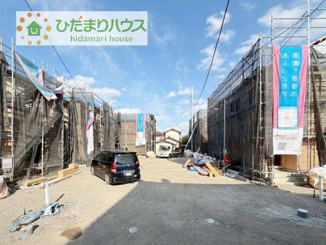 【外観】 | つくばみらい市小絹第4　新築戸建　1号棟 | （3/9撮影）