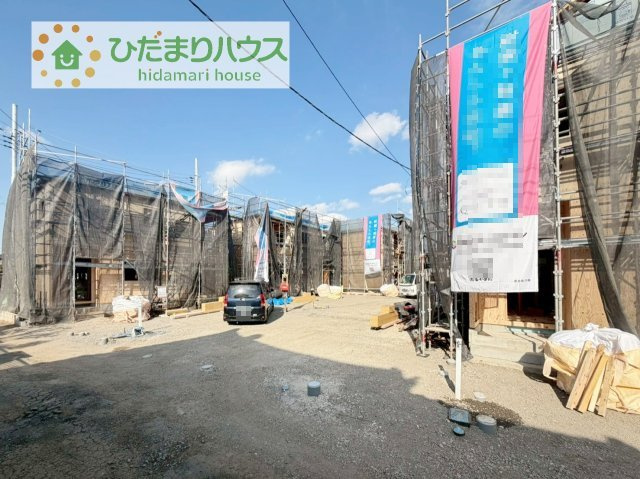 【外観】 | つくばみらい市小絹第4　新築戸建　1号棟 | （3/9撮影）