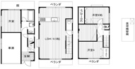 八尾市本町三丁目　中古戸建の画像