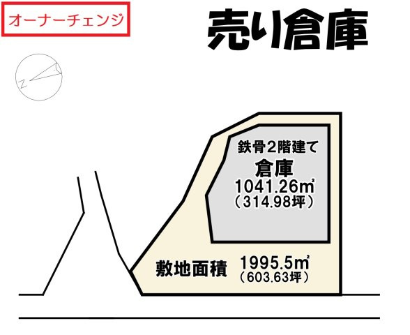 オーナーチェンジ　売倉庫
