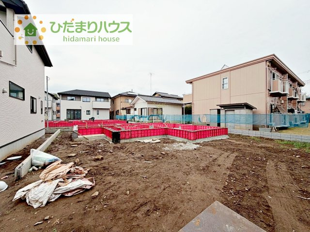 【前面道路含む現地写真】 | 土浦市木田余1期　新築戸建　5号棟 | 4/6撮影