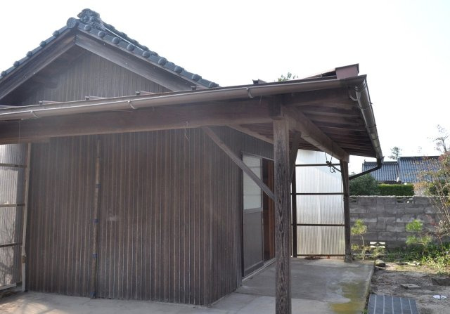 米子市和田町3052-2の外観|倉庫(庇あり)
