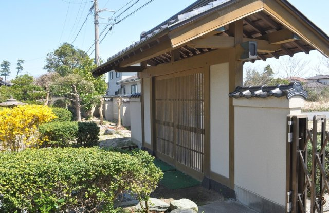 米子市和田町3052-2の庭