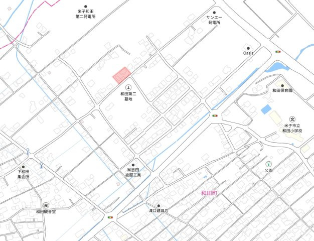 米子市和田町3052-2の地図