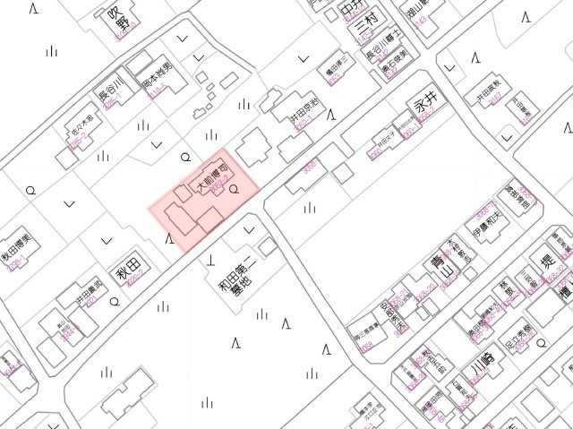 米子市和田町3052-2の地図