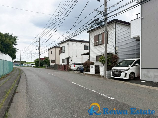 新築戸建　高座郡寒川一之宮6丁目の前面道路含む現地写真
