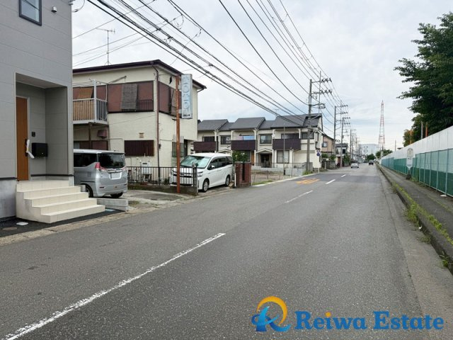 新築戸建　高座郡寒川一之宮6丁目の前面道路含む現地写真