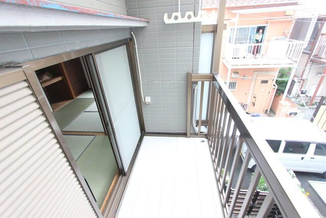 扇１丁目戸建のバルコニー