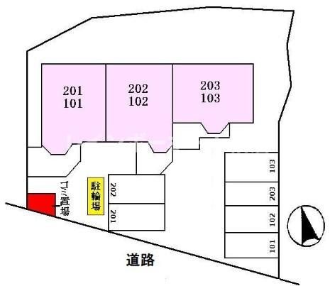 仲介手数料（賃料の1.10ヵ月）の50％OFF対象物件！の区画図