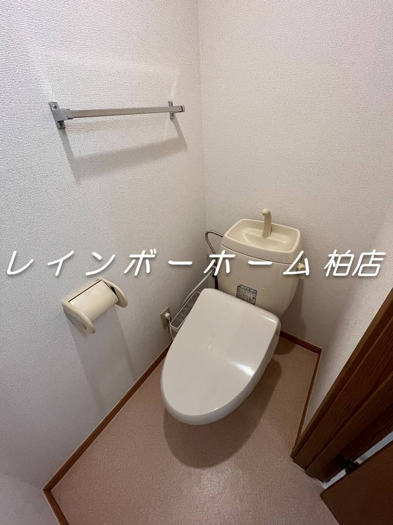 仲介手数料（賃料の1.10ヵ月）の50％OFF対象物件！のトイレ|清潔感のあるトイレです