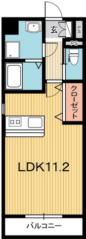 ロイヤルリバーの間取り