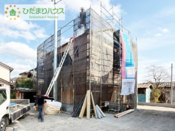 【外観】 | つくばみらい市小絹第4　新築戸建　4号棟 | お客様をお待たせする事は、御座いません！！
当日のご見学は勿論、いつでも見れます☆彡