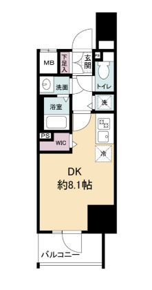 【間取り】 | Metrosa谷町六丁目North