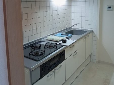 栗山ヴィレッジ七番館のキッチン